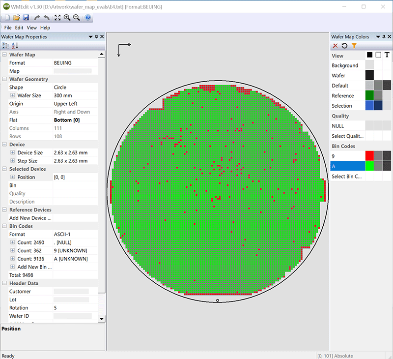 Snapshot of Beijing Sample Map File